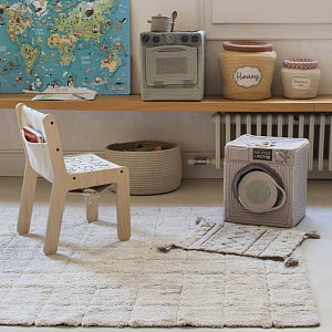 Ковер Лорена Каналс (Lorena Canals) "Мозаика", натуральный, 120 х 160 см